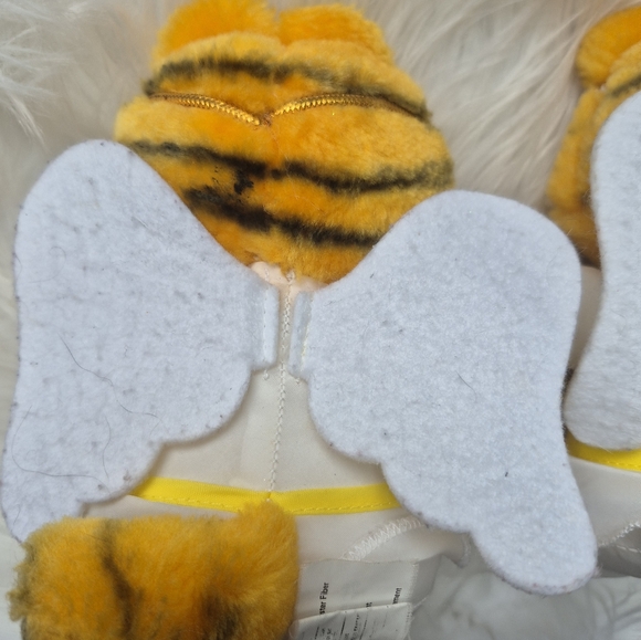 Vintage Garfield Christmas Angel/ Santa Plush Toys 1983 Bundle Of 3 - Picture 5 of 6